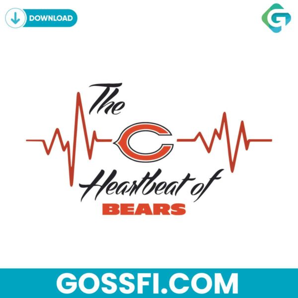 the-chicago-heartbeat-of-bears-svg