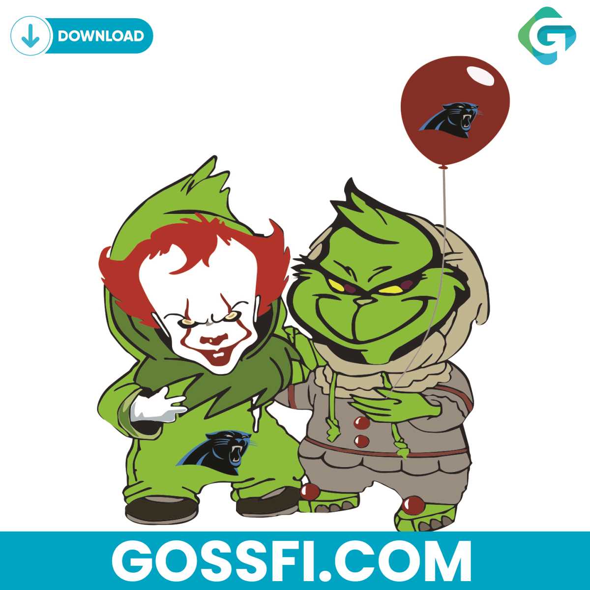 georgie-and-grinch-carolina-panthers-svg