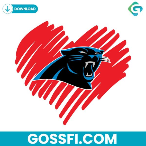 carolina-panthers-heart-svg-digital-download