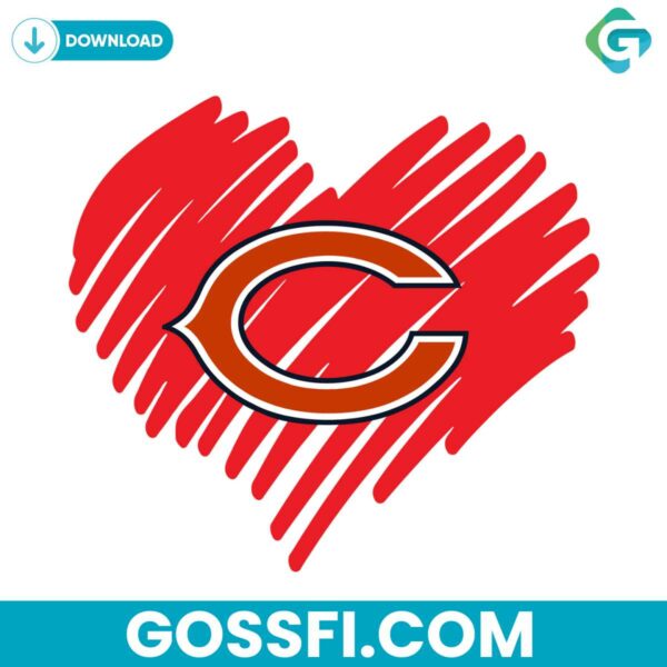 chicago-bears-heart-svg-digital-download