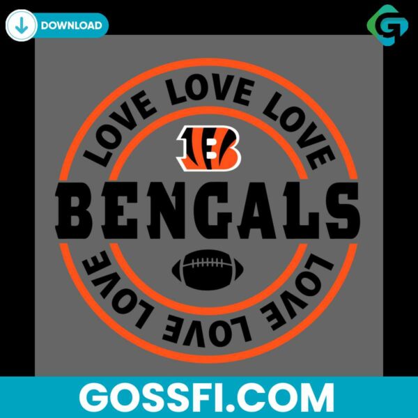 love-cincinnati-bengals-svg-digital-download