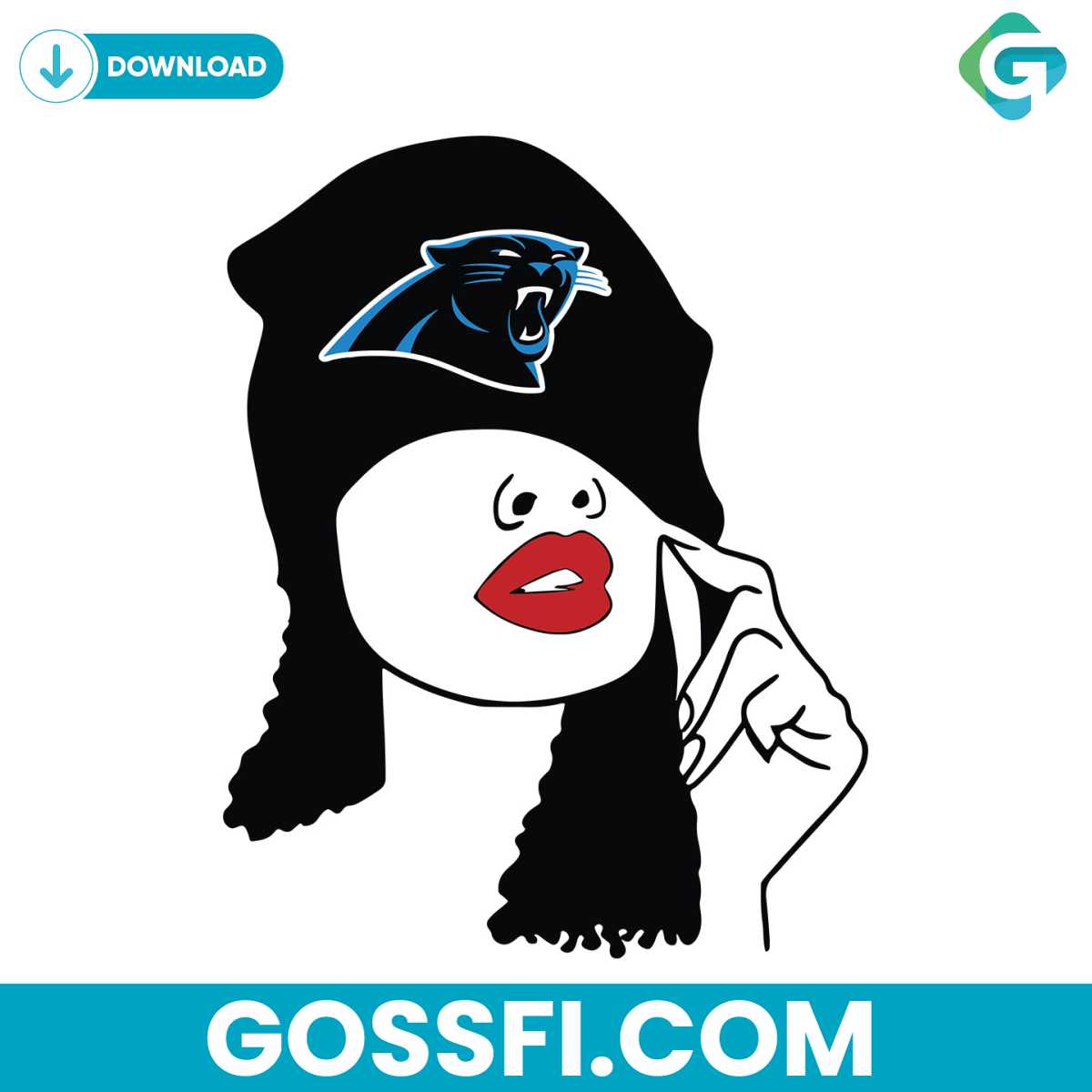 carolina-panthers-fangirl-svg-digital-download