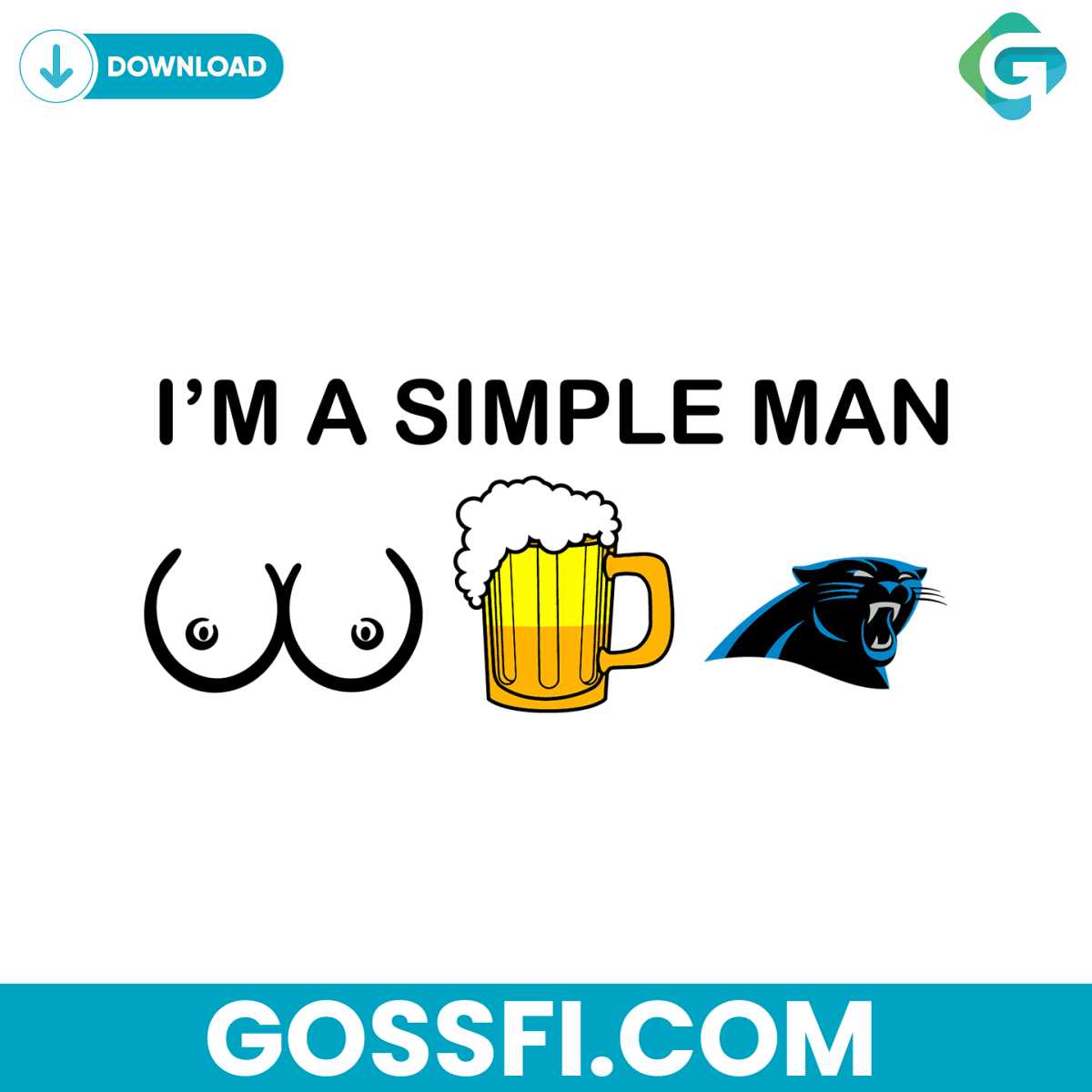 i-am-simple-man-carolina-panthers-svg