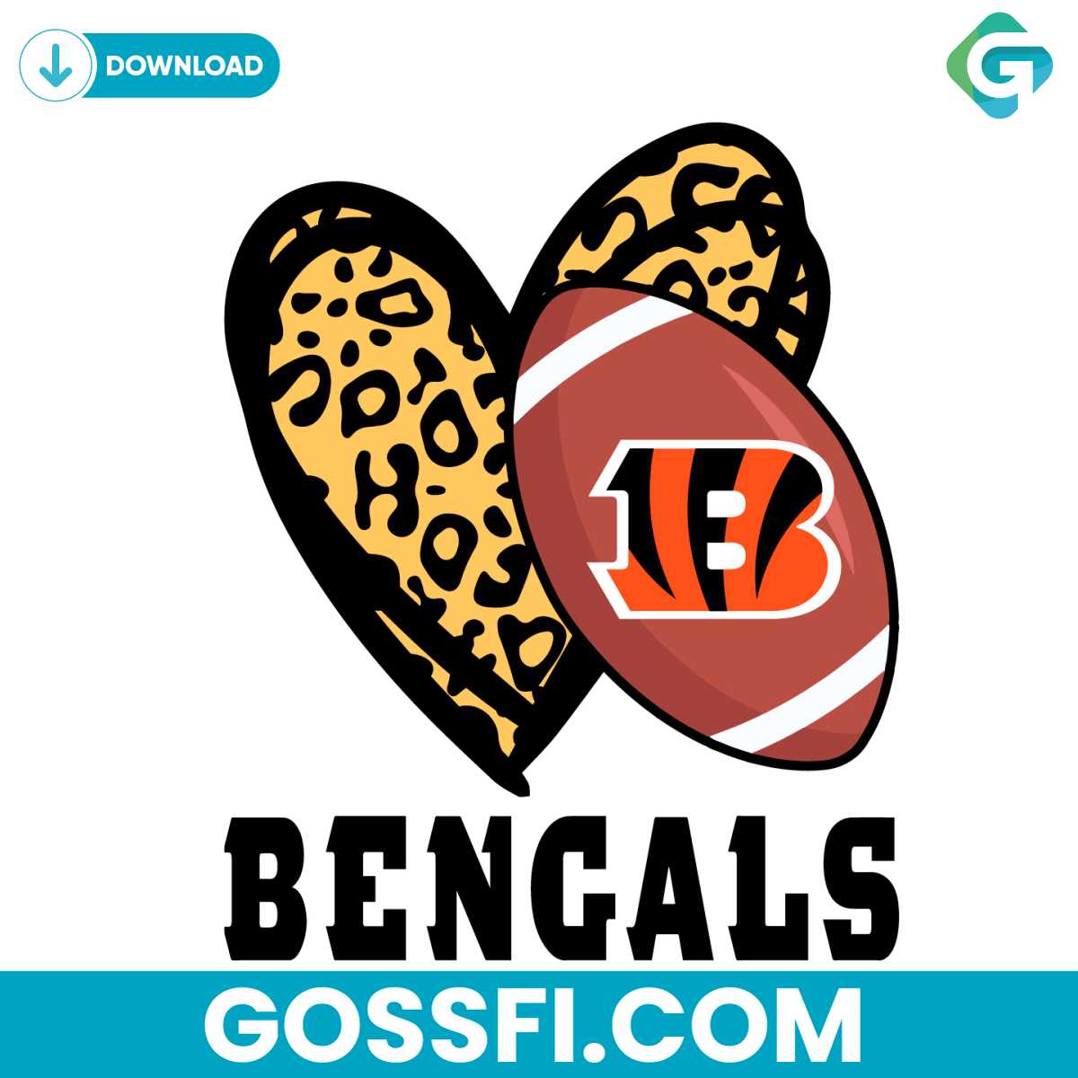 cincinnati-bengals-leopard-heart-svg