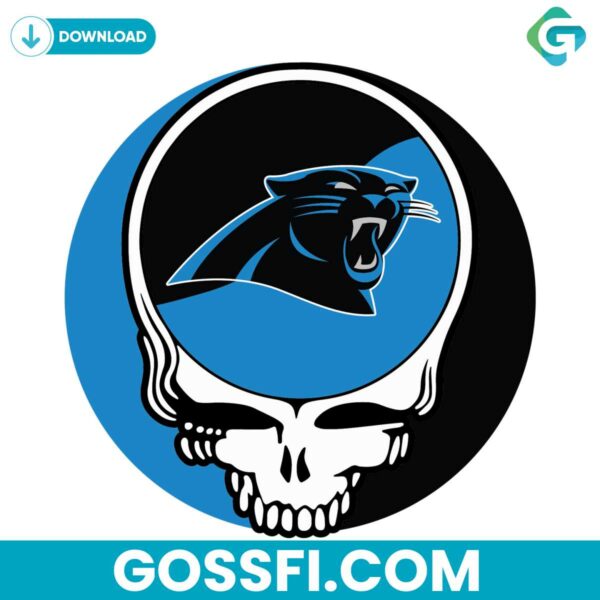 carolina-panthers-skull-svg-digital-download