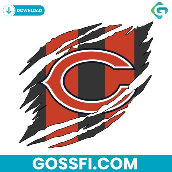 chicago-bears-torn-nfl-svg-digital-download