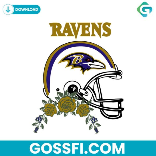 baltimore-ravens-helmets-svg-cricut-digital-download