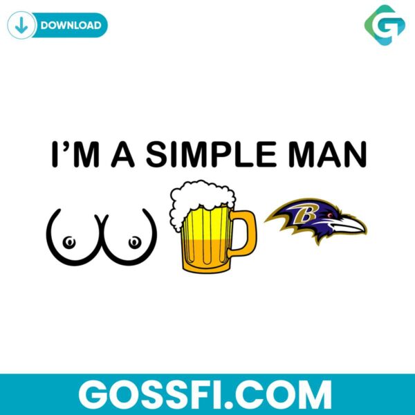 i-am-a-simple-man-baltimore-ravens-svg