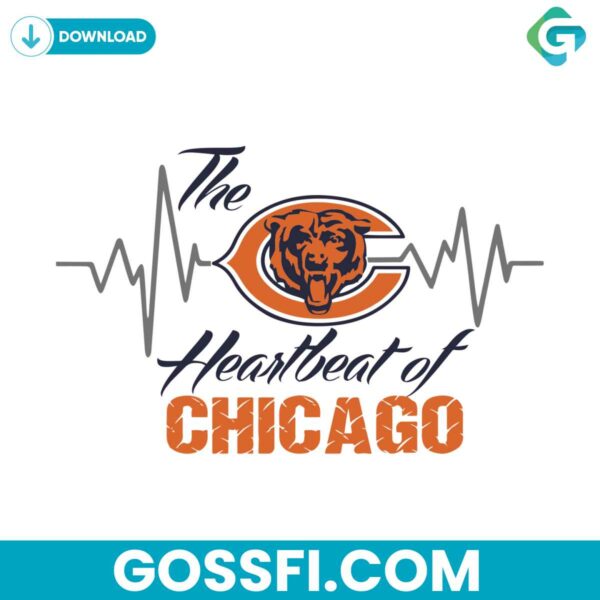the-heartbeat-of-chicago-svg-cricut-digital-download
