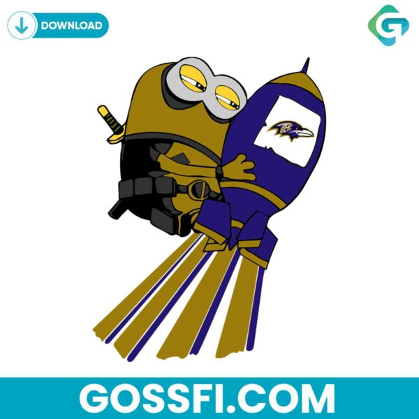 minions-baltimore-ravens-rocket-svg-digital-download