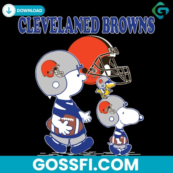 cleveland-browns-charlie-brown-and-snoopy-svg
