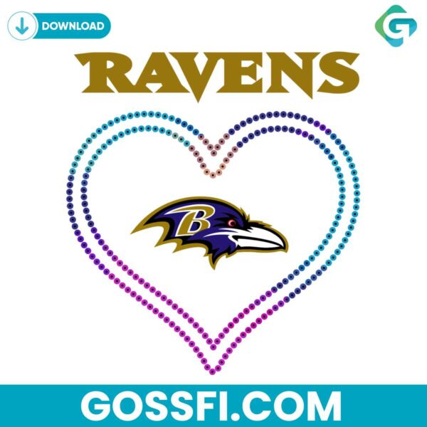 baltimore-ravens-heart-svg-digital-download