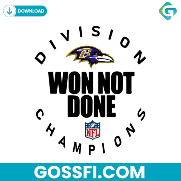 baltimore-ravens-nfl-division-won-not-done-champion-svg