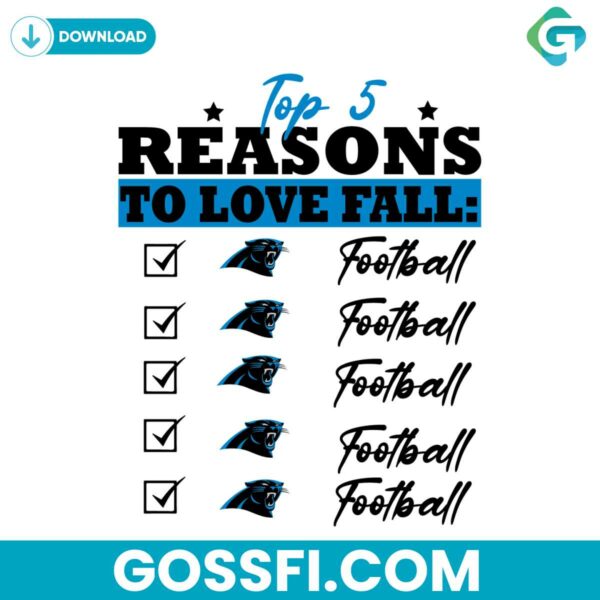 top-5-reasons-to-love-fall-carolina-panthers-svg