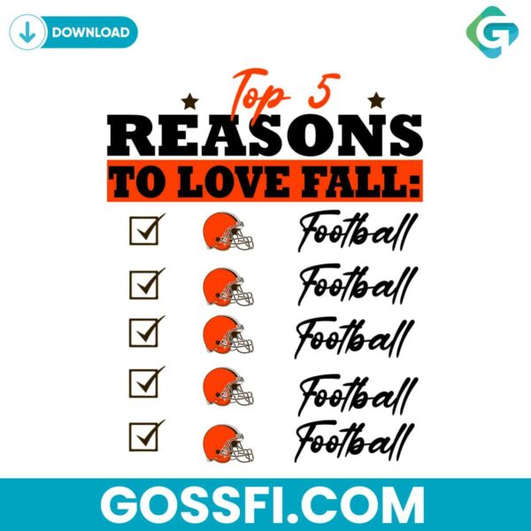 top-5-reasons-to-love-fall-cleveland-browns-svg