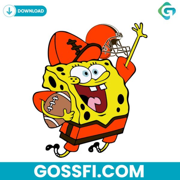 cleveland-browns-football-spongebob-svg