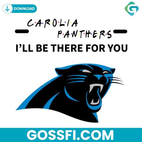 panthers-i-will-be-there-for-you-svg