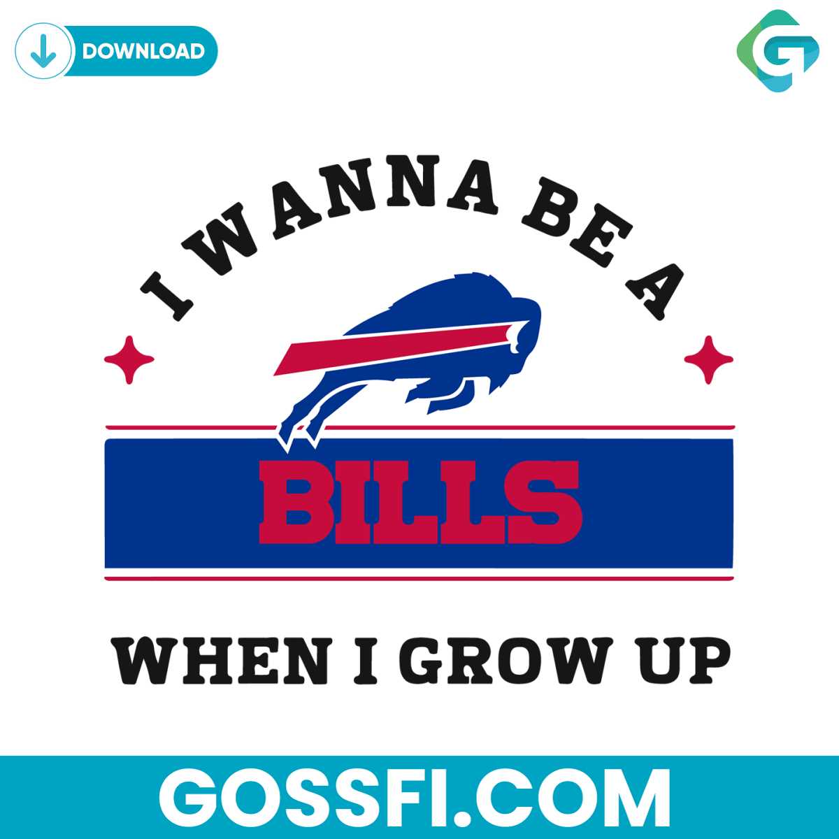 i-wanna-be-a-bills-when-i-grow-up-svg