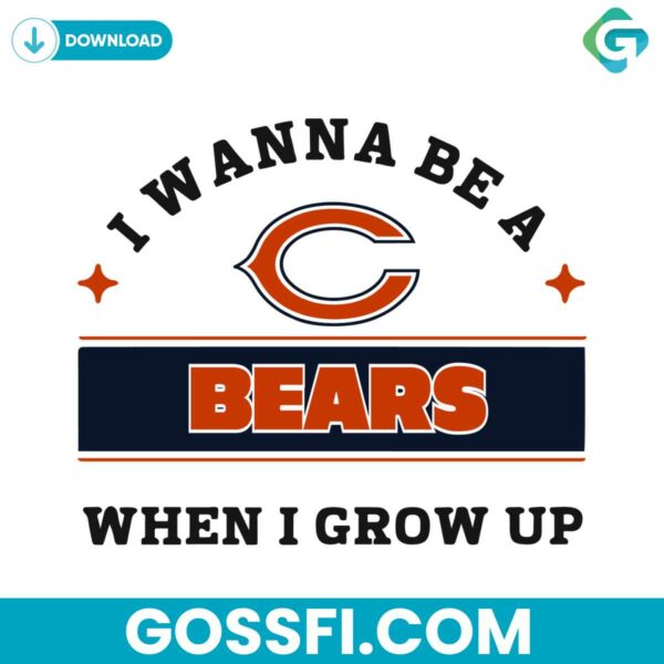 i-wanna-be-a-bears-when-i-grow-up-svg