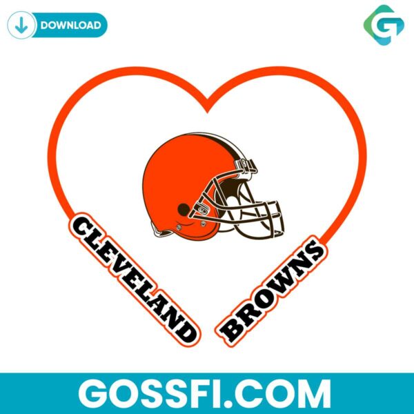 cleveland-browns-heart-svg-digital-download