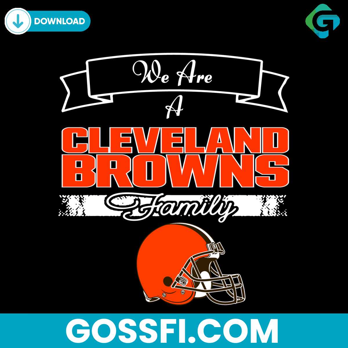 we-are-a-browns-family-svg-digital-download