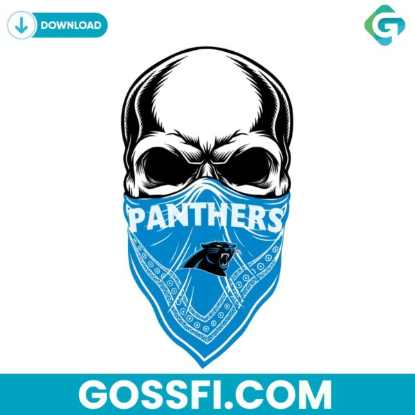 carolina-panthers-skull-svg-digital-download