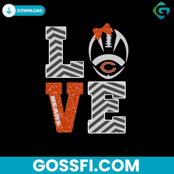 love-bears-football-svg-digital-download