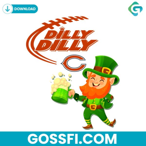 chicago-bears-dilly-dilly-patrick-day-svg