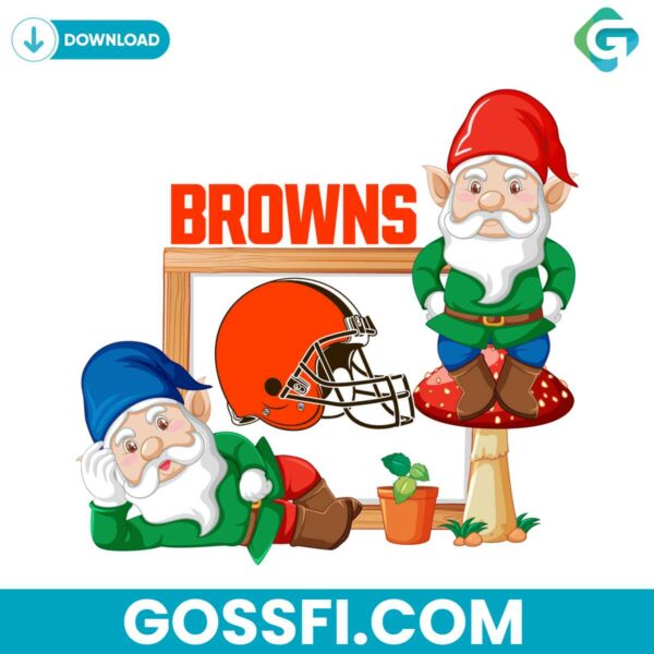 gnome-with-cleveland-browns-svg