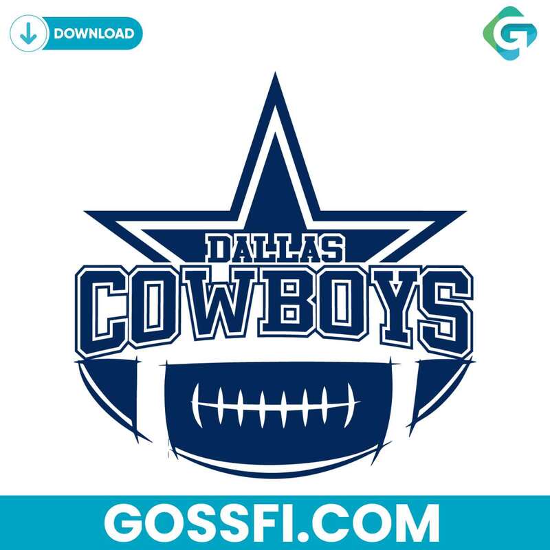 DALLAS COWBOYS SVG CRAFTING DIGITAL EXCELLENCE 2 Dallas Cowboys Football Svg Digital Download