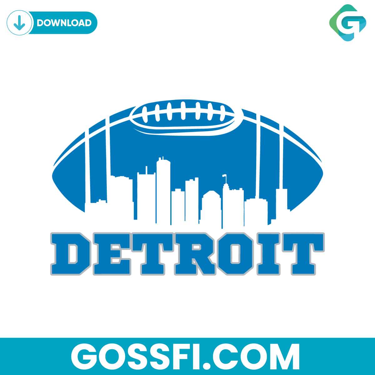 detroit-lions-football-skyline-svg-digital-download