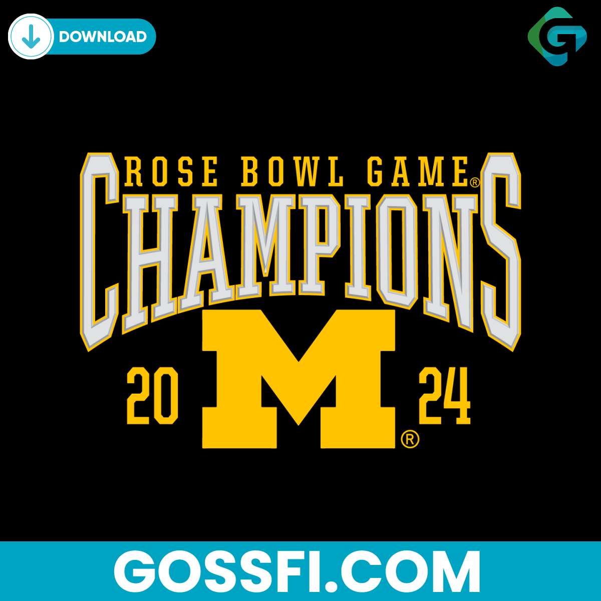 rose-bowl-game-michigan-ncaa-2024-svg-digital-download