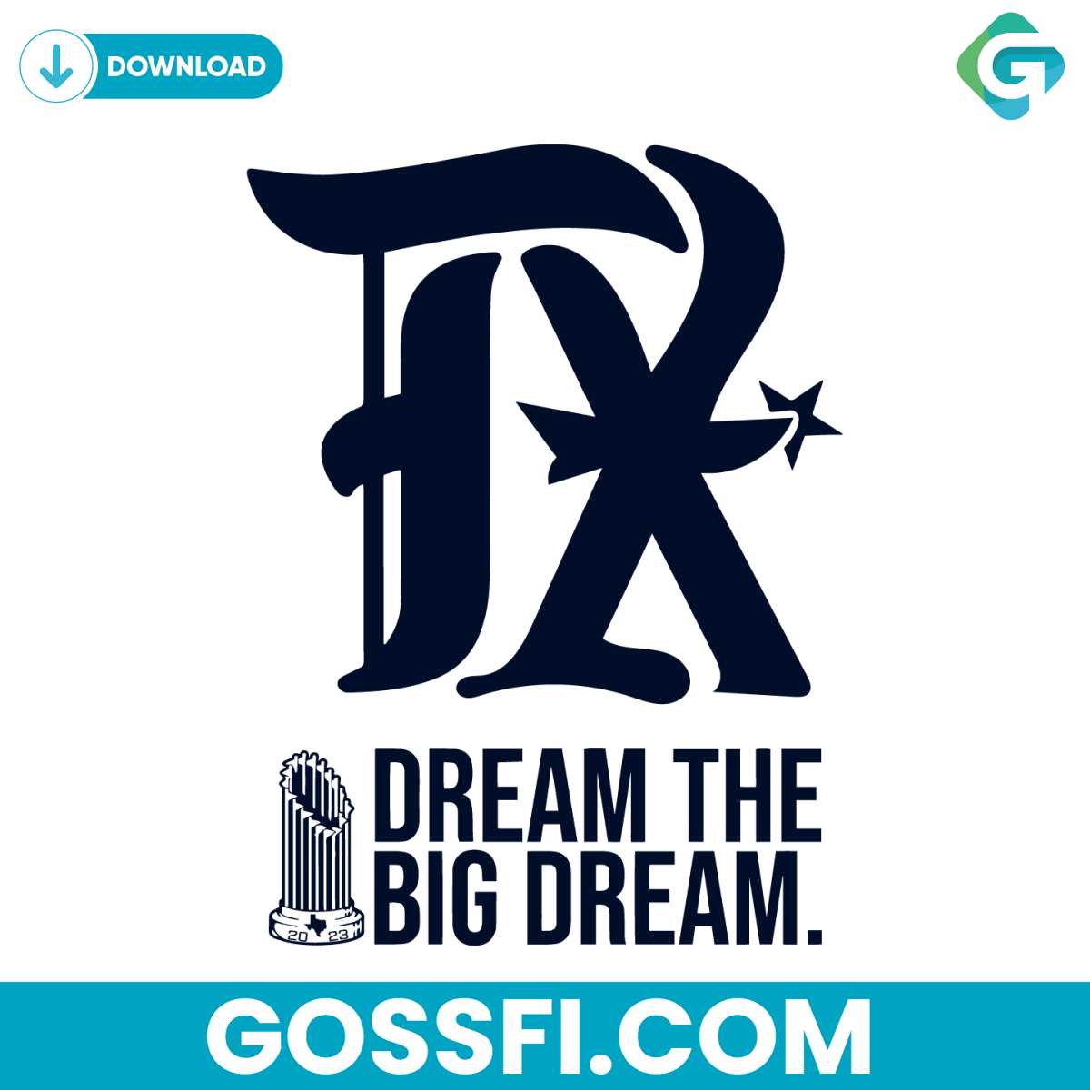 texas-rangers-dream-the-big-dream-svg