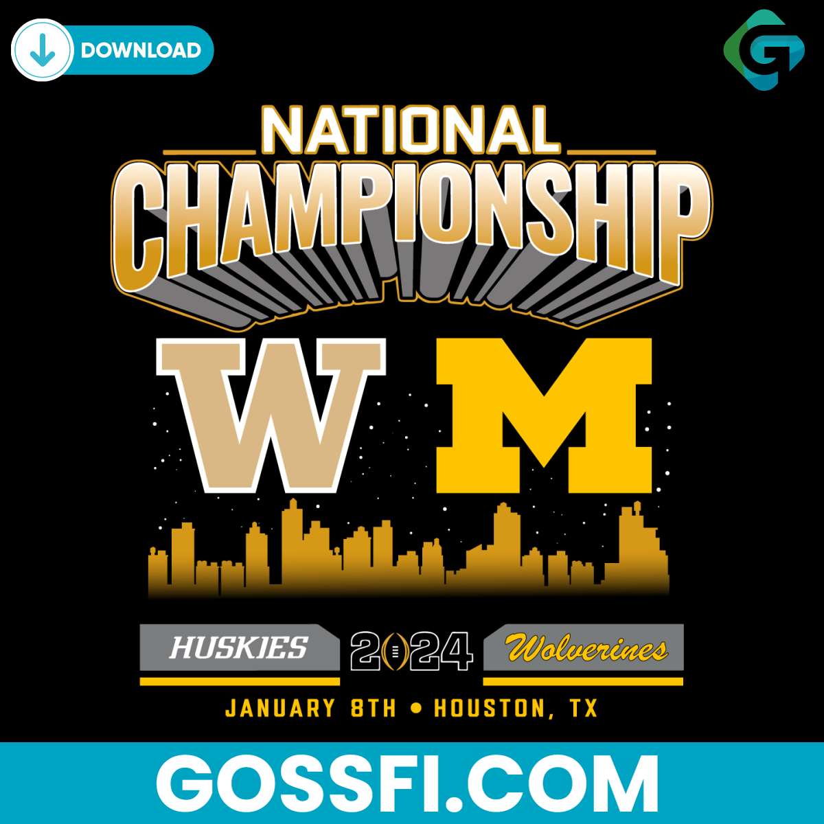 national-championship-washington-huskies-vs-michigan-wolverines-svg