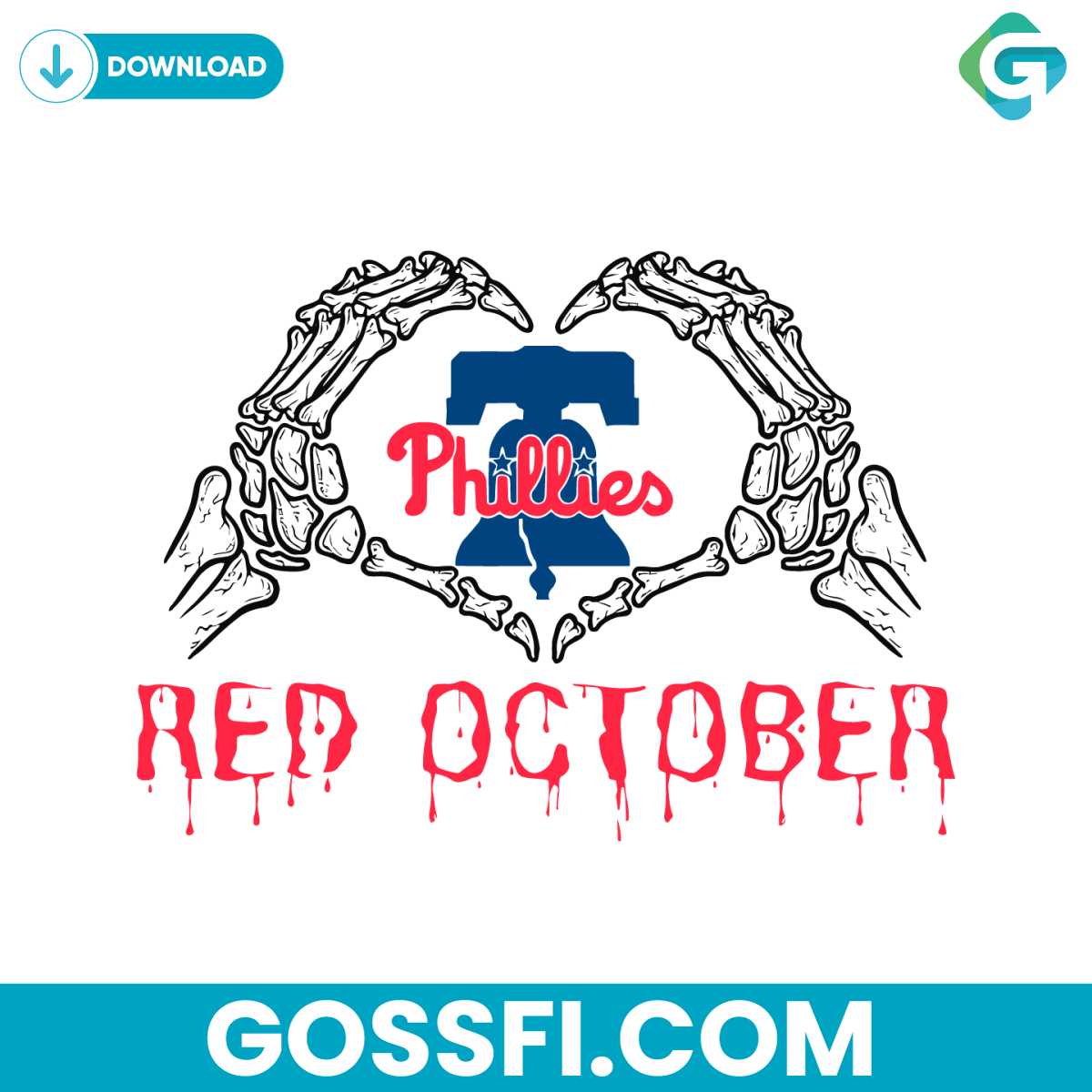 phillies-skeleton-hand-red-october-svg-digital-download