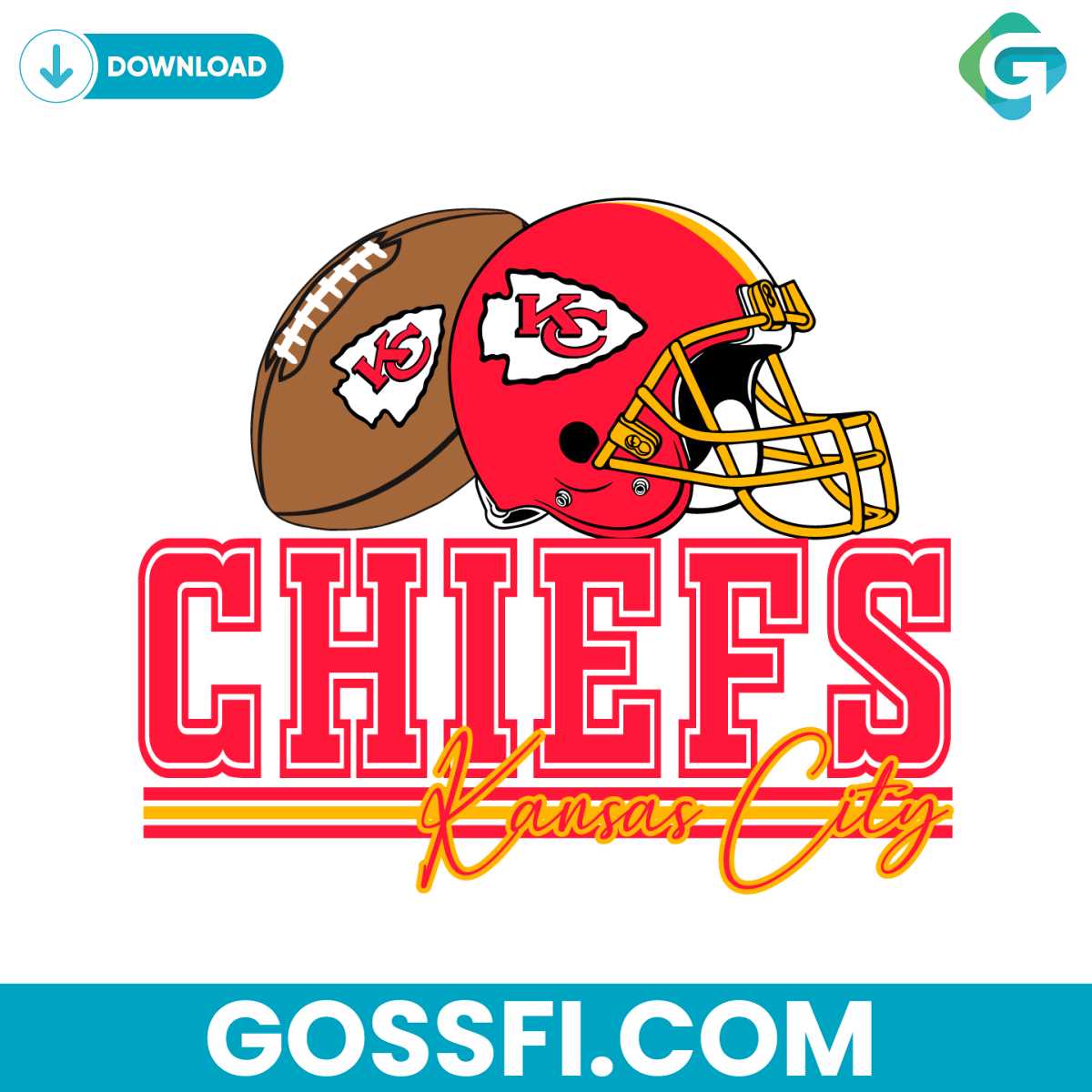 kansas-city-chiefs-football-helmet-svg-digital-download