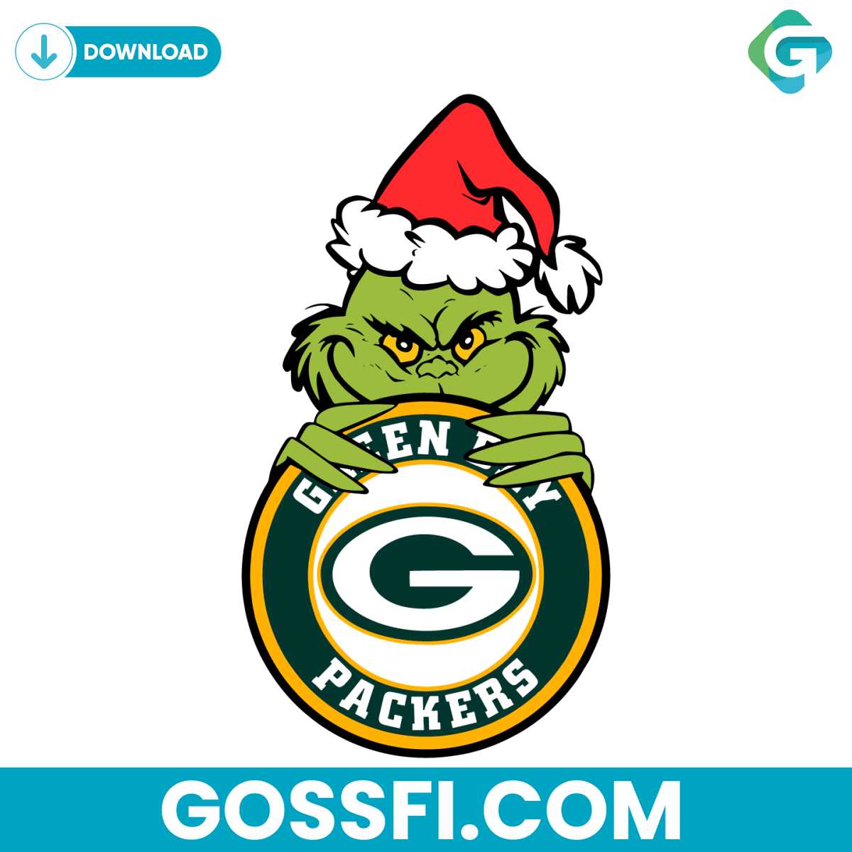 funny-grinch-green-bay-packers-circle-logo-svg