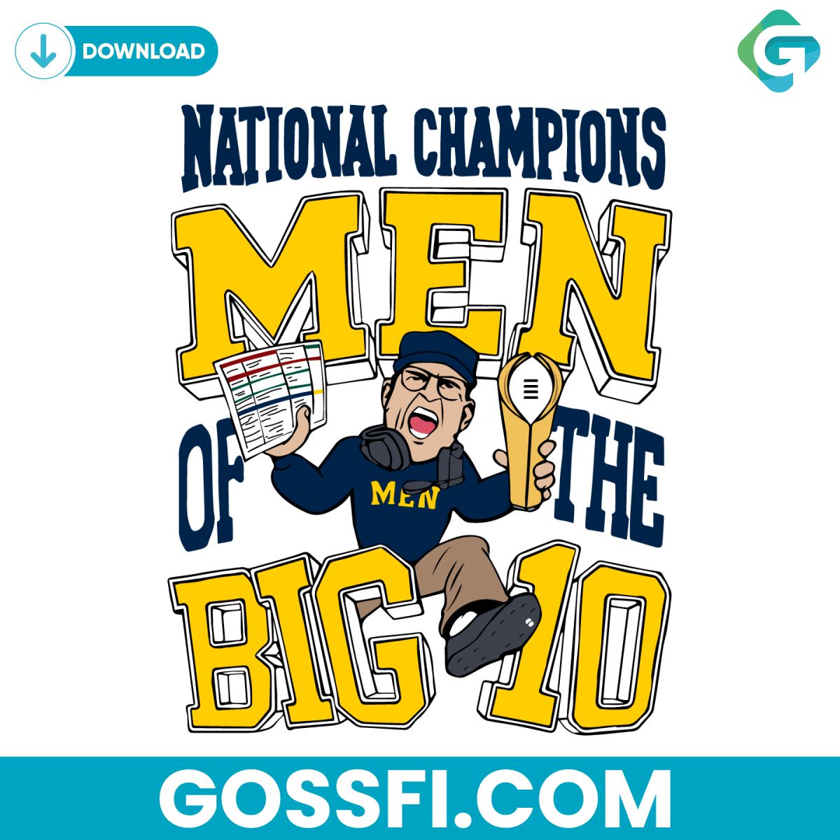 naltional-champions-men-of-the-big-ten-jim-harbaugh-svg
