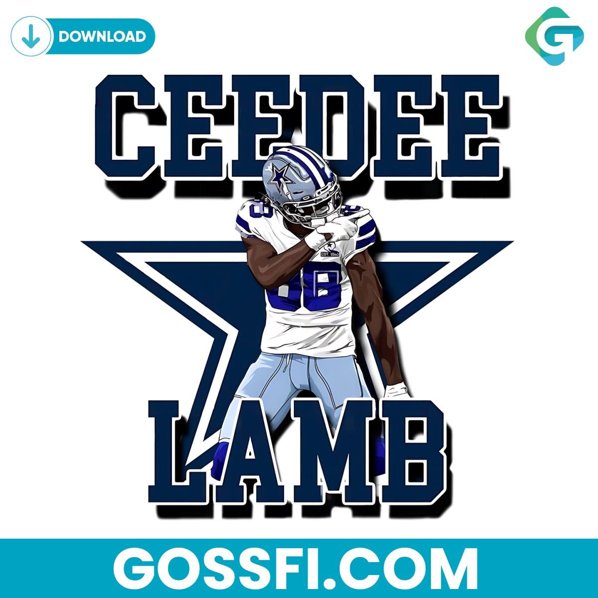 ceedee-lamb-dallas-cowboys-football-player-png