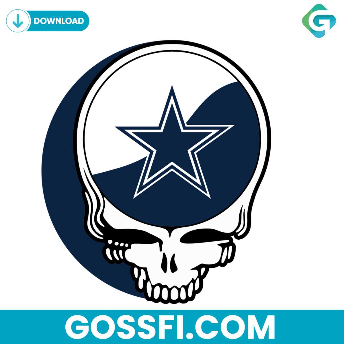 dallas-cowboys-skull-svg-digital-download
