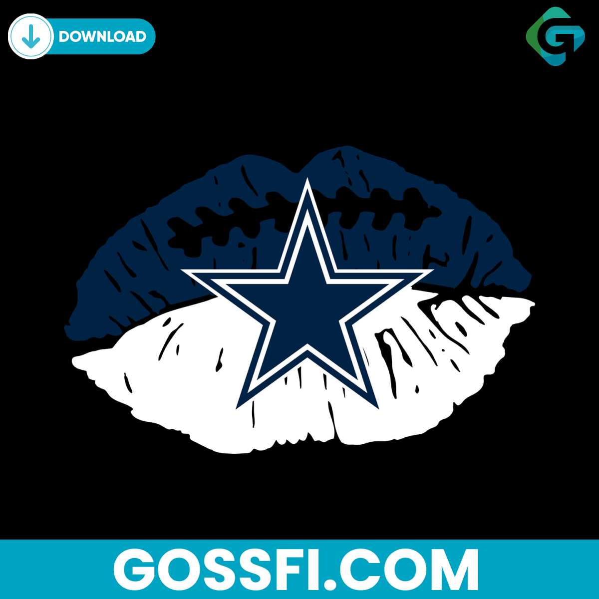 dallas-cowboys-nfl-lips-svg-digital-download