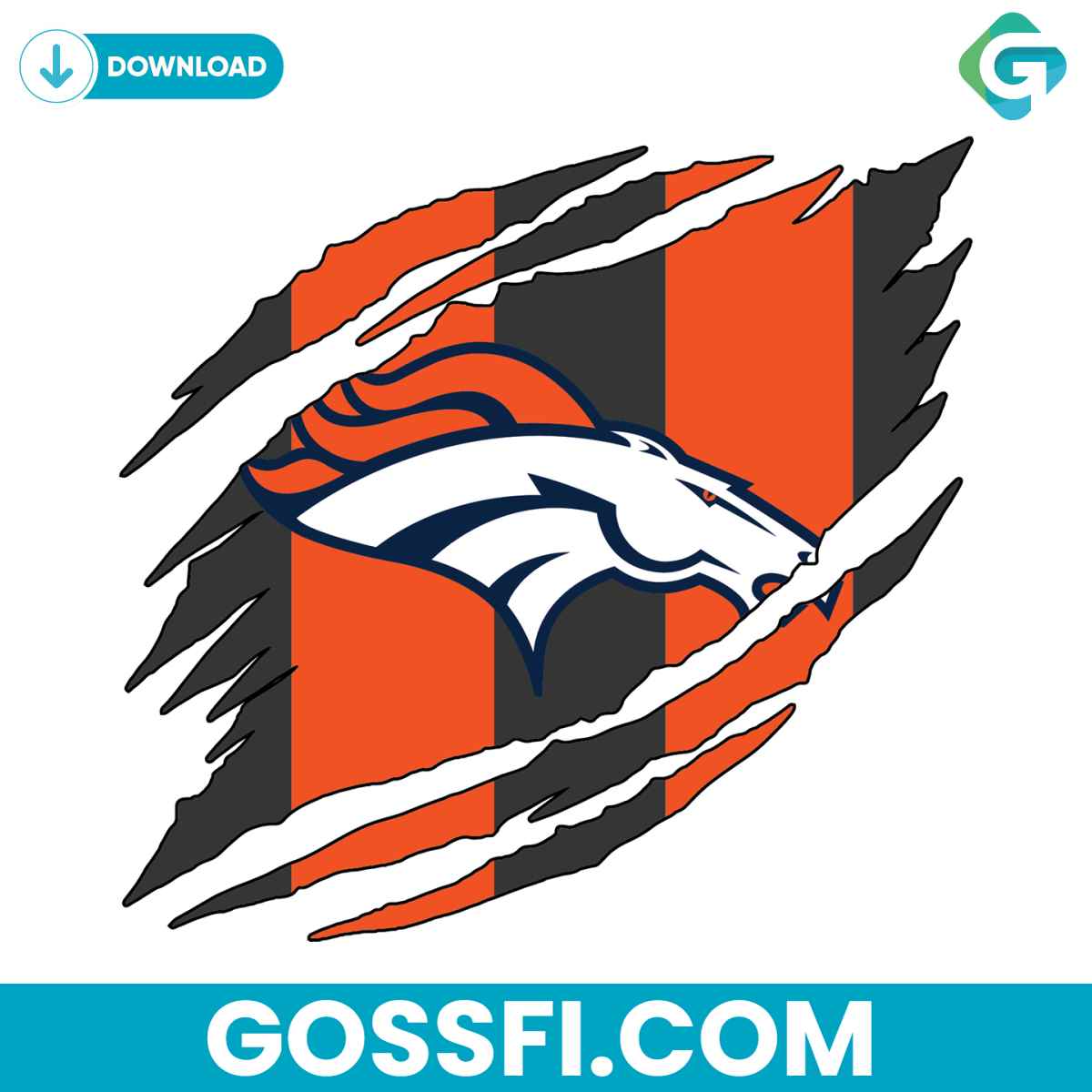 denver-broncos-torn-nfl-svg-digital-download