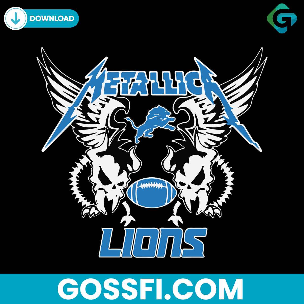 metallica-lions-svg-digital-download