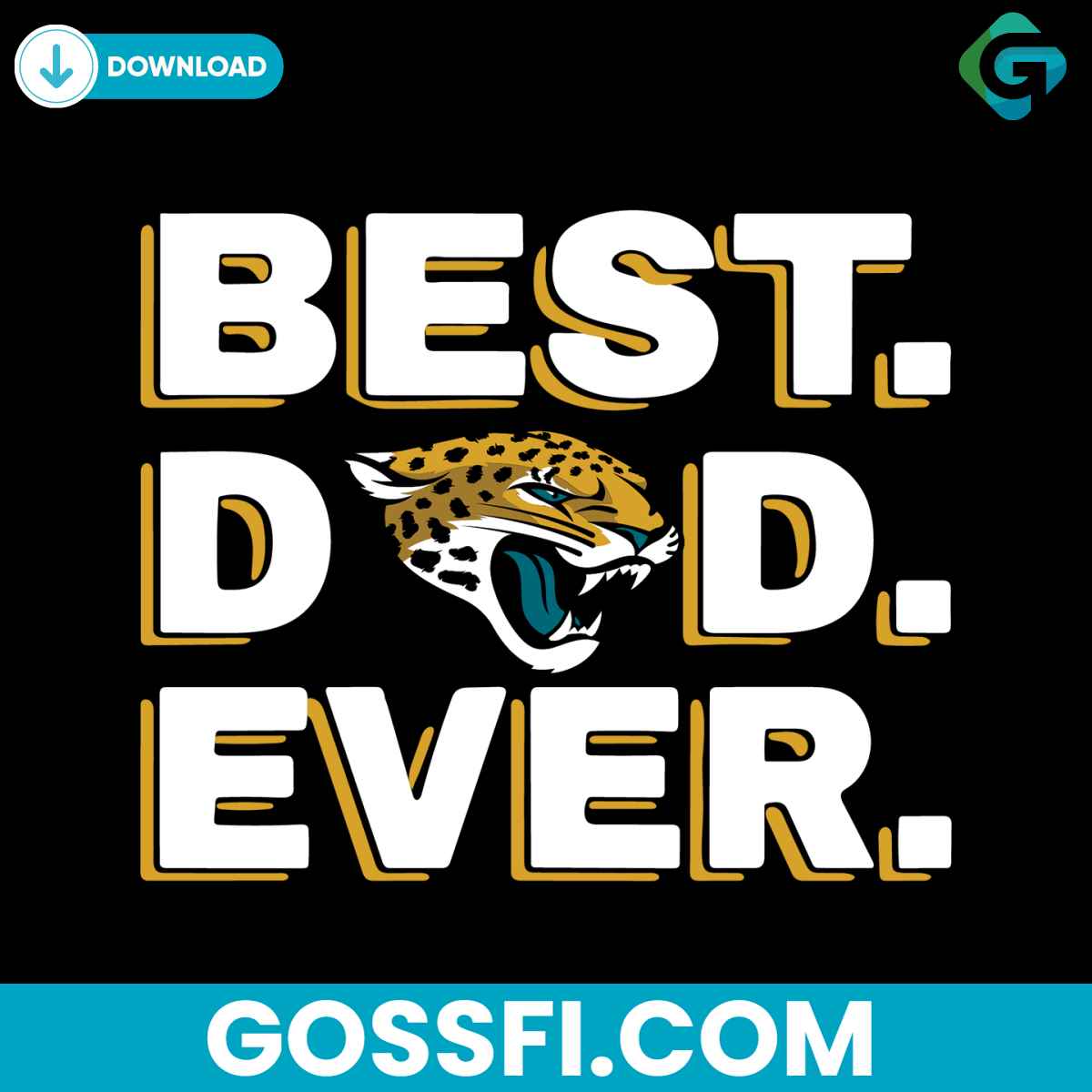 best-dad-ever-jacksonville-jaguars-svg