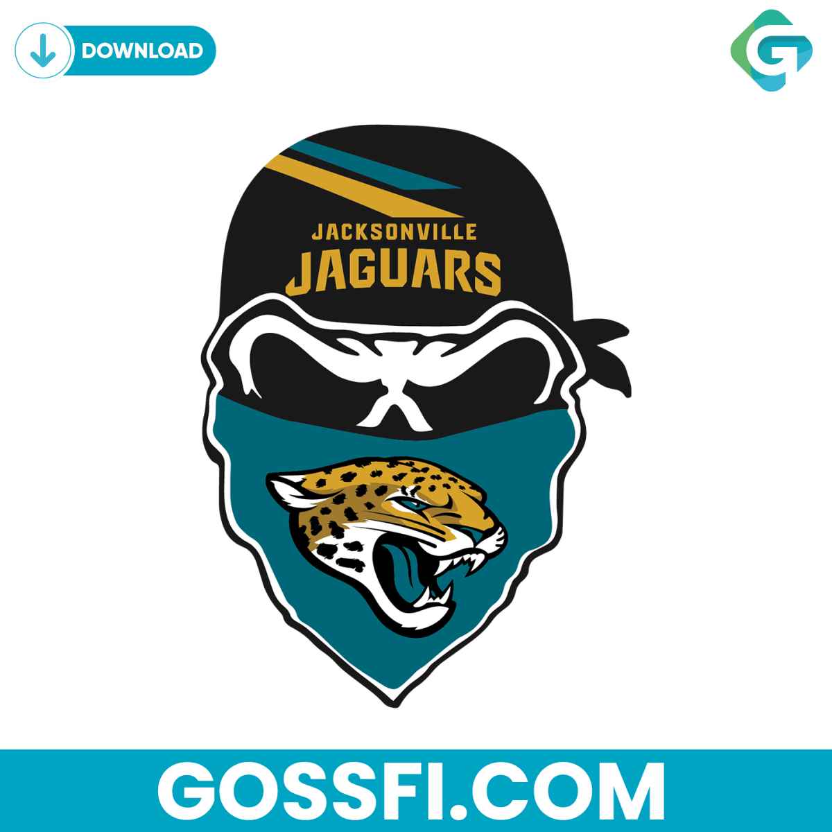 jacksonville-jaguars-skull-svg-cricut-digital-download