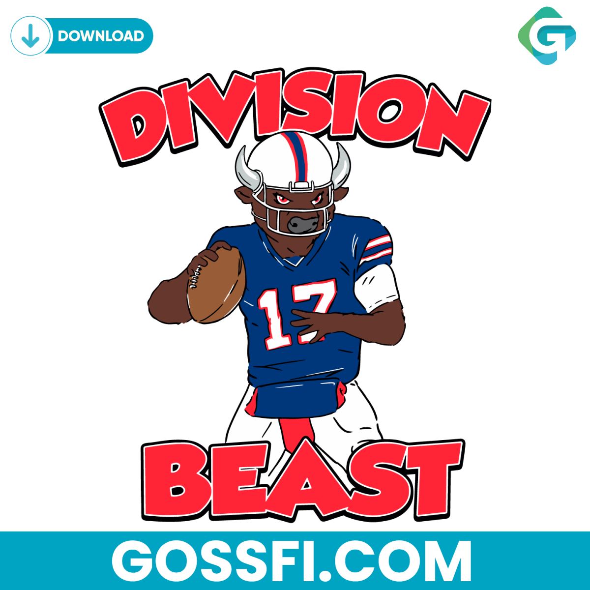 division-beast-football-buffalo-bills-svg-digital-download