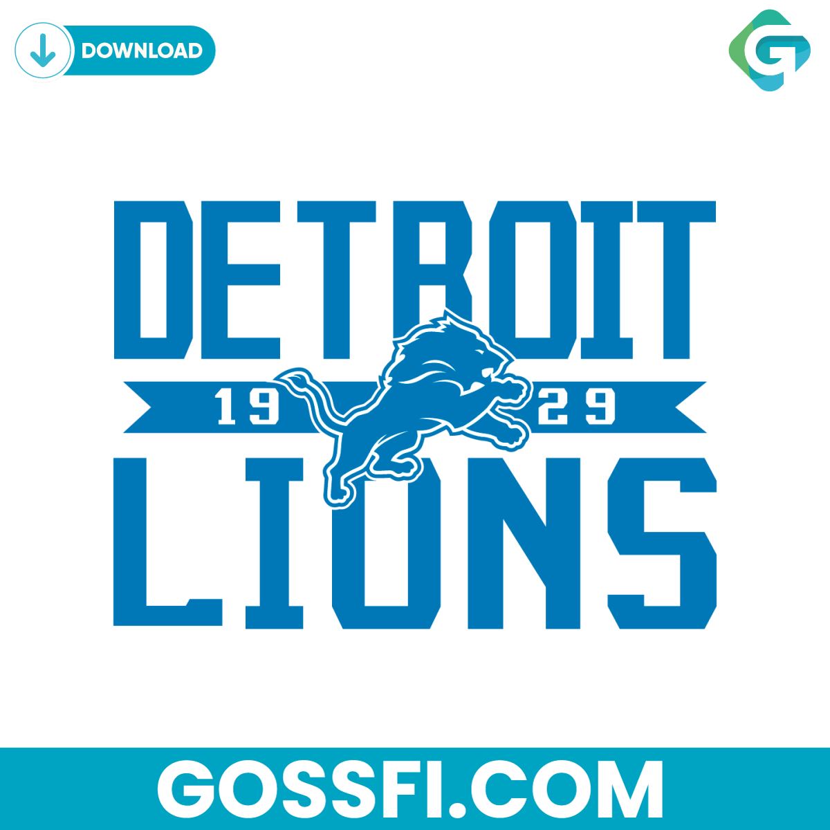 retro-detroit-lions-football-team-1929-svg-digital-download