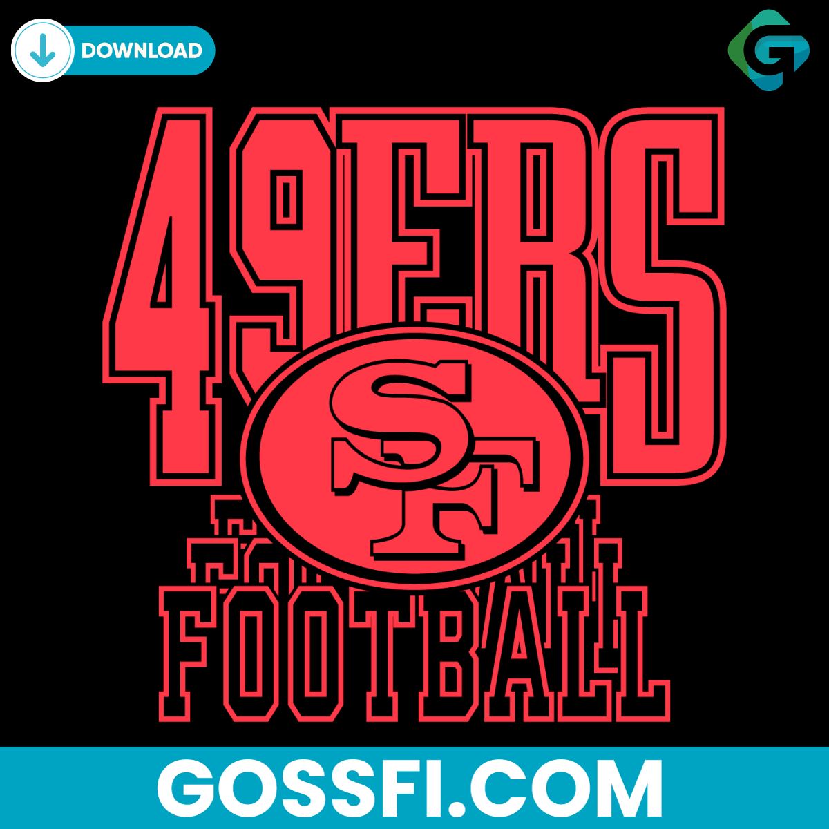 49ers-football-san-francisco-svg-cricut-digital-download