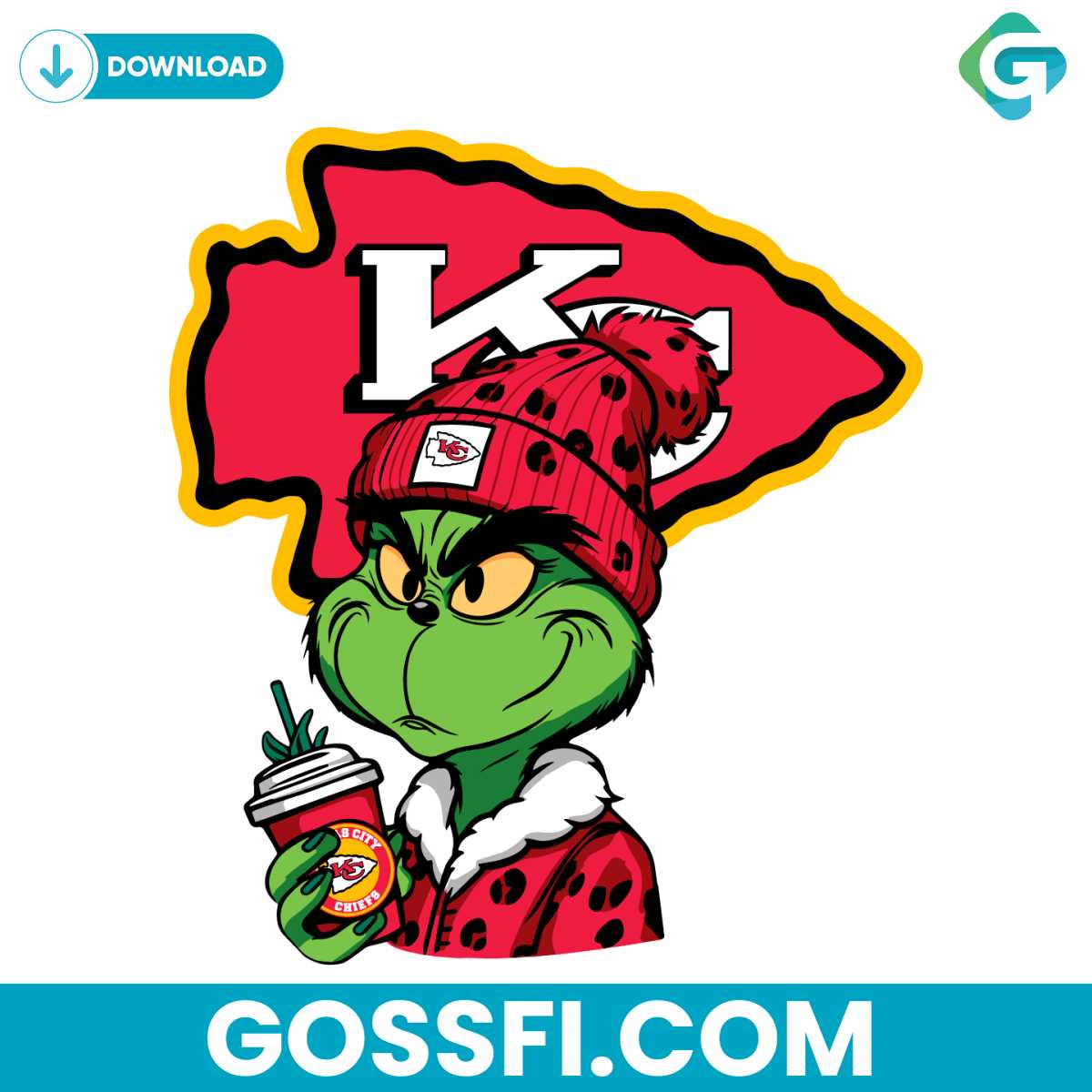 grinch-kansas-city-chiefs-svg-digital-download