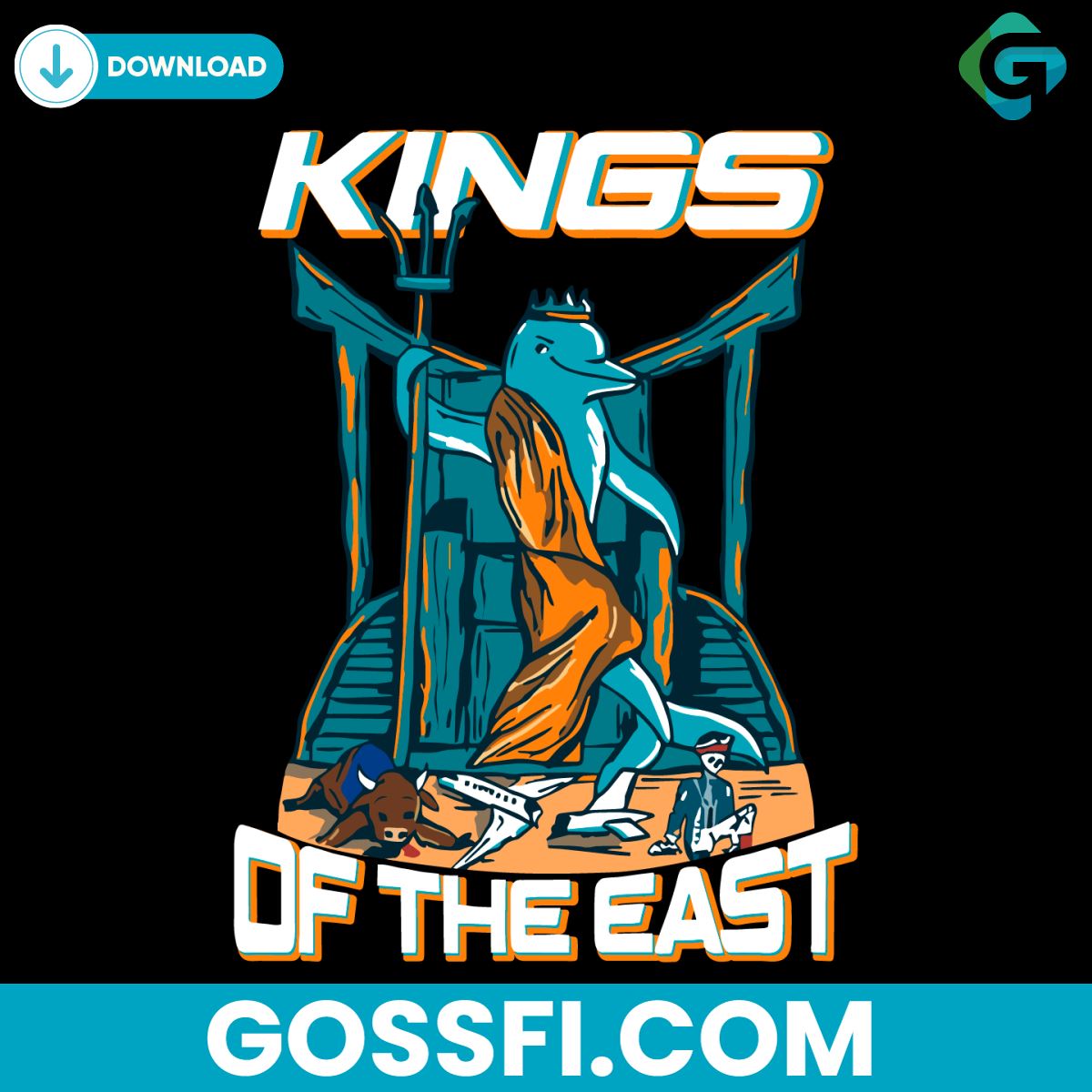 miami-dolphins-king-of-the-east-svg-cricut-digital-download